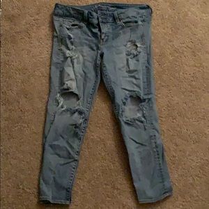 American Eagle artist capris